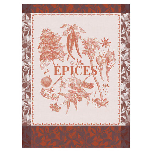 Epices & Aromates Tea Towel