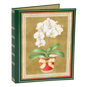 Orchid Christmas Address Books and Refill Pages